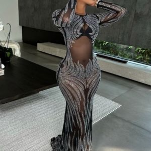 Dazzling Gown Medium Black